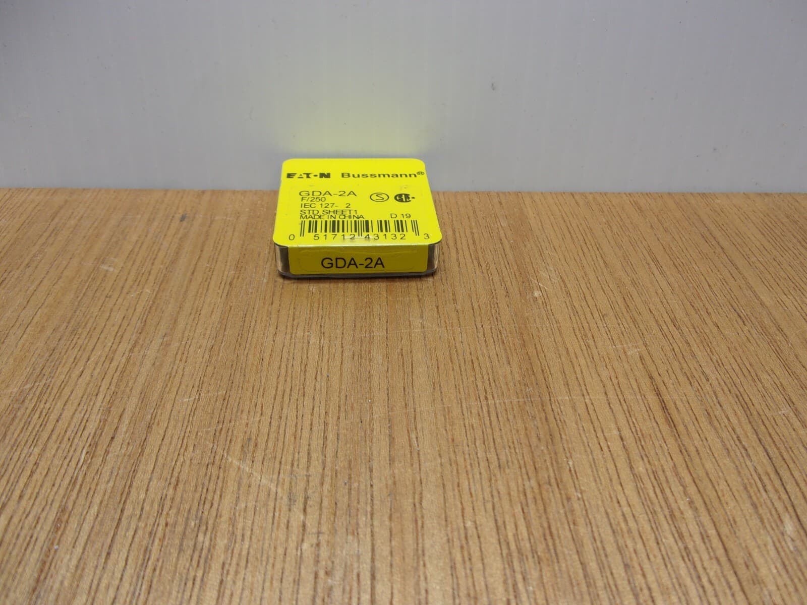 (Qty.5) Eaton Bussmann GDA-2A Cylindrical Fast Acting Ceramic Fuse 250VAC 5