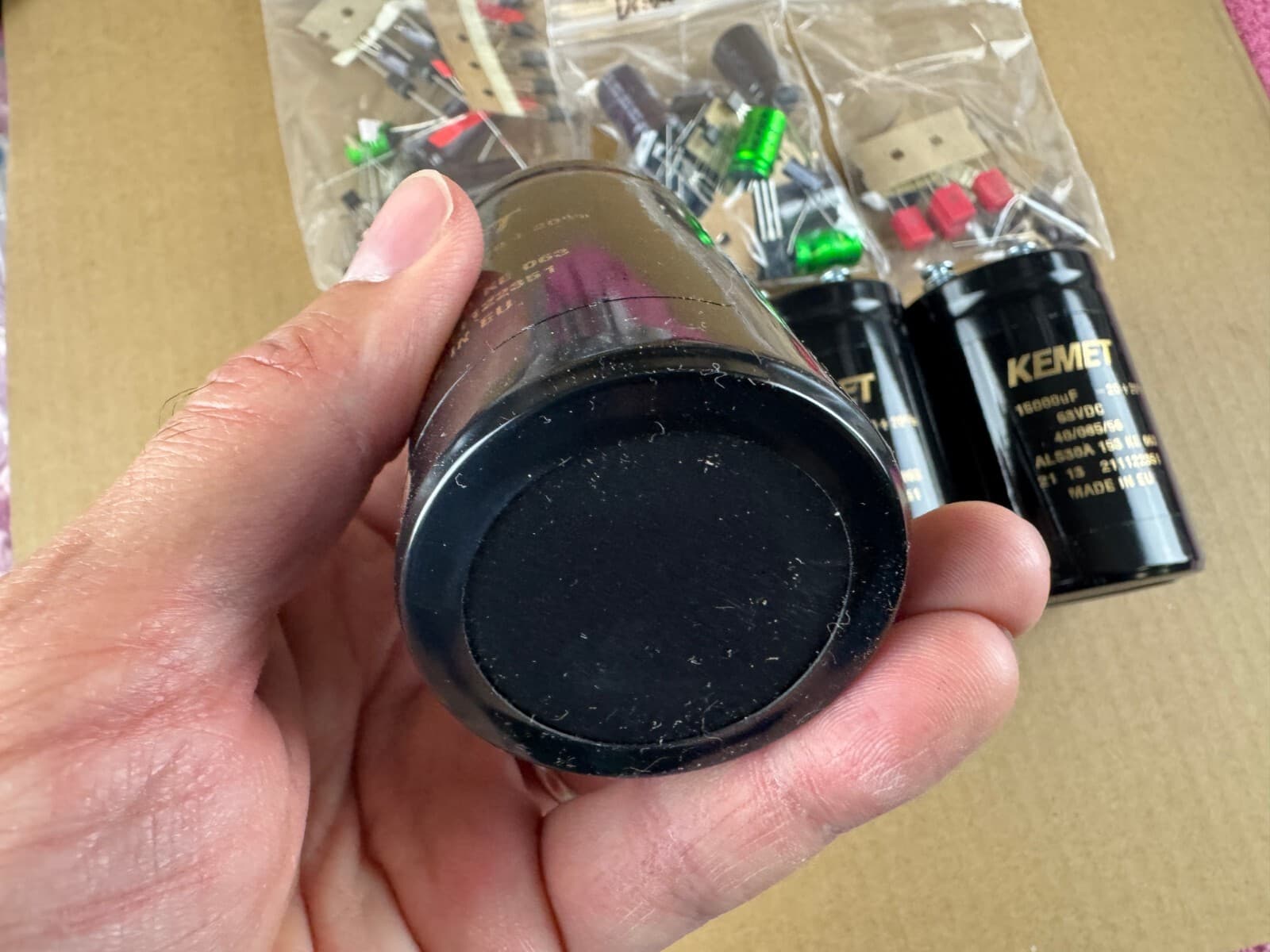 Sansui BA-2000 Complete Rebuild Kit High-Quality Recap Set Transistors Relays 6