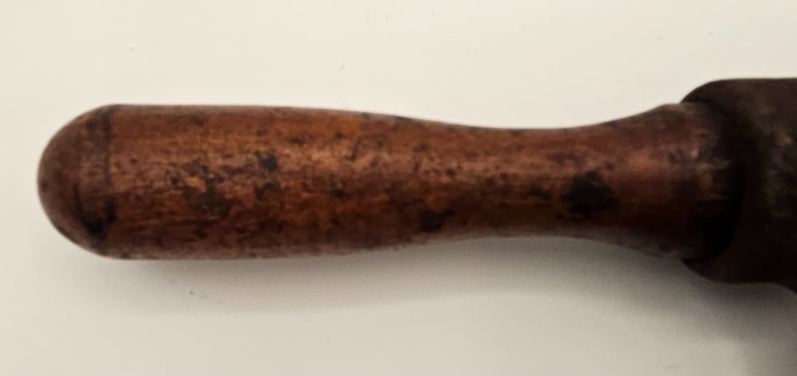 Antique Wine Whiskey Cask Bung Hole Auger Reamer Borer Corkscrew Wood Handle 2