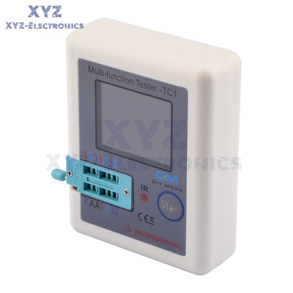 LCR-TC1 Transistor Tester TFT Diode Triode Capacitance Meter LCR ESR NPN MOSFET 3