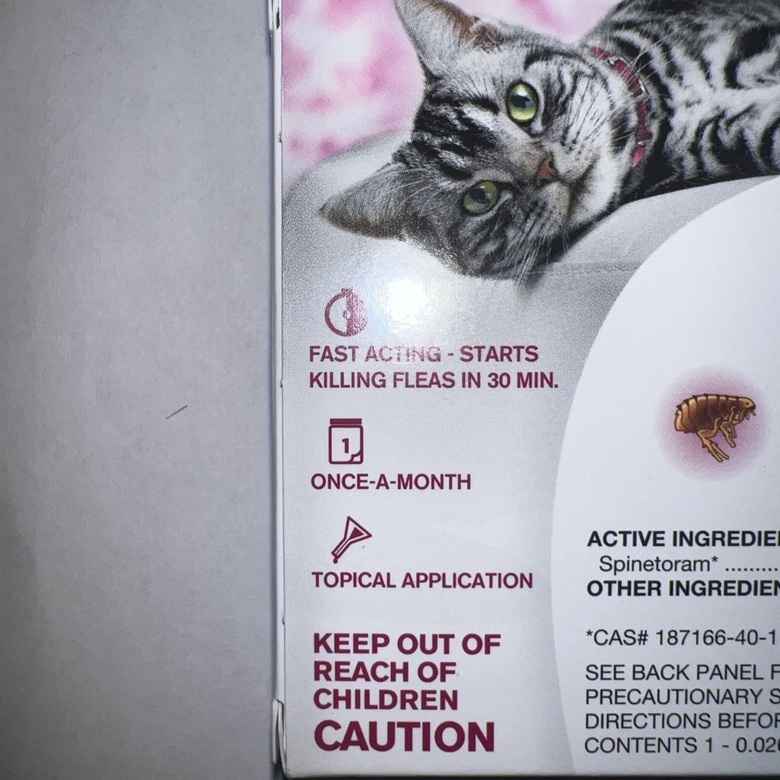 Cheristin Topical Flea Treatment for Cats 1 Dose 5