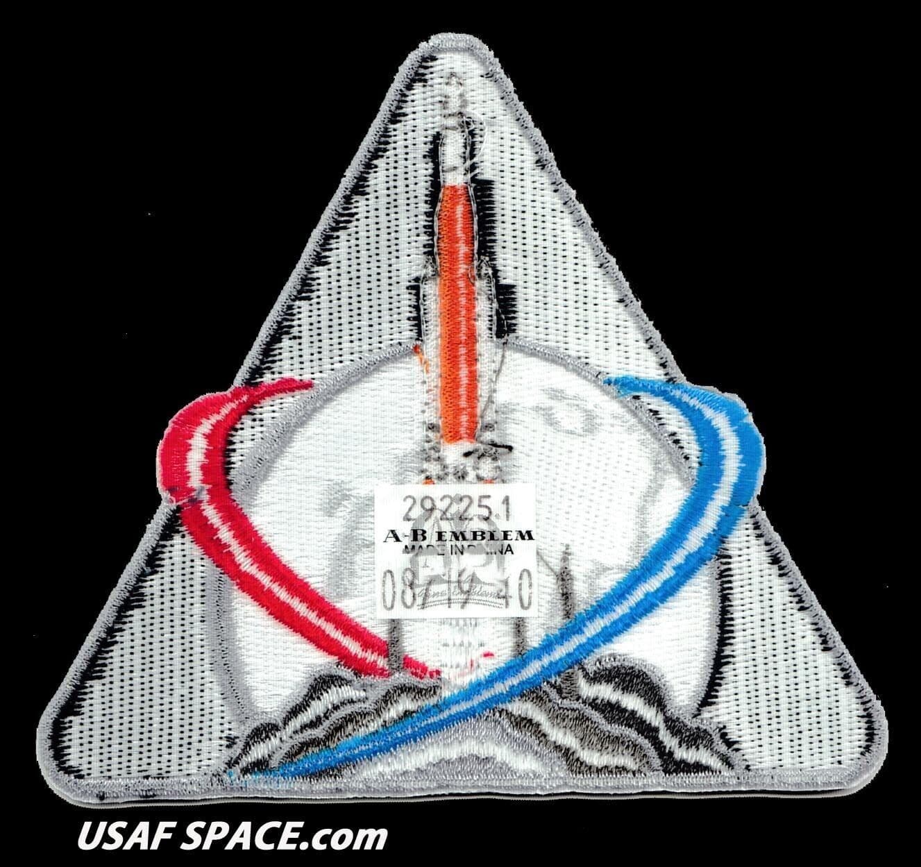 Authentic ARTEMIS-1- EM-1 - ORIGINAL A-B Emblem - NASA - 4" -SPACE Mission PATCH 5