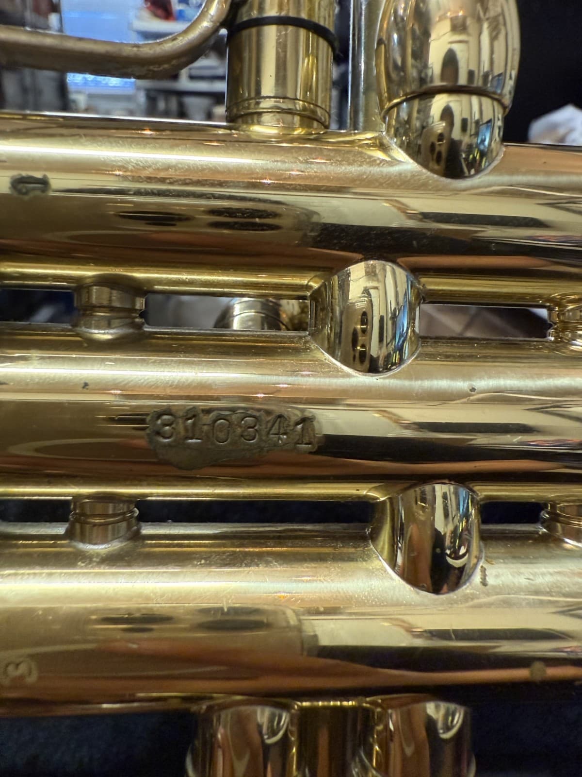 Bach Trumpet 300 H2 Student Model Lacquered Instrument 3