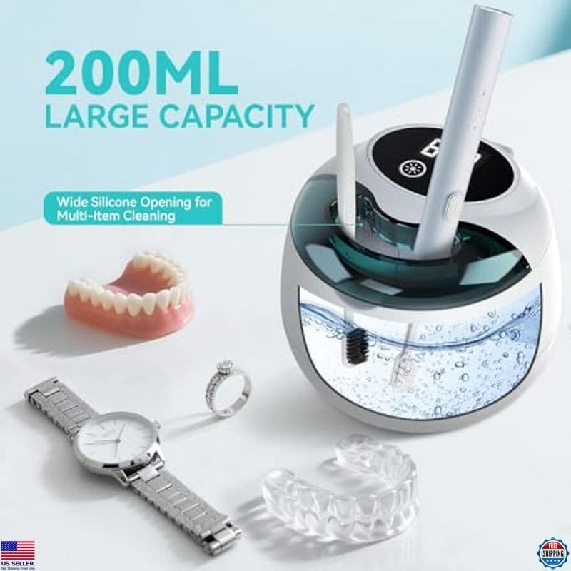 Denture Ultrasonic Retainer Cleaner Machine - 45kHz Retainer Cleaner Machine 6