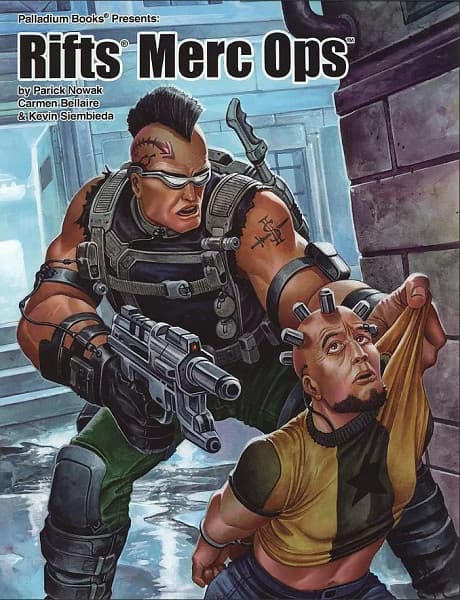 Rifts RPG: Merc Ops PLB865 $24.99 Value