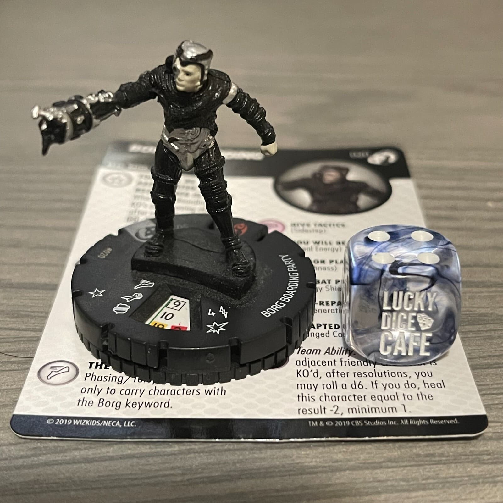 Heroclix Star Trek Resistance is Futile 020 Borg Boarding Party Rare