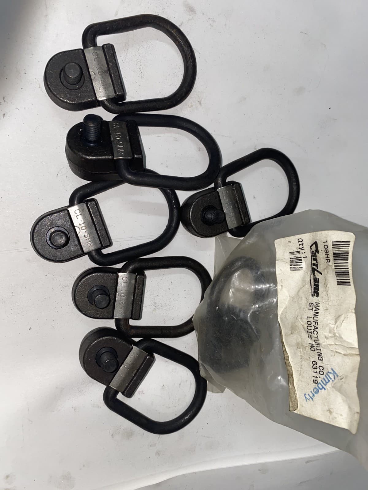 ADB Pivot/Swivel Hoist Ring – Alloy Steel, 2,250 lb WLL, Screw-On