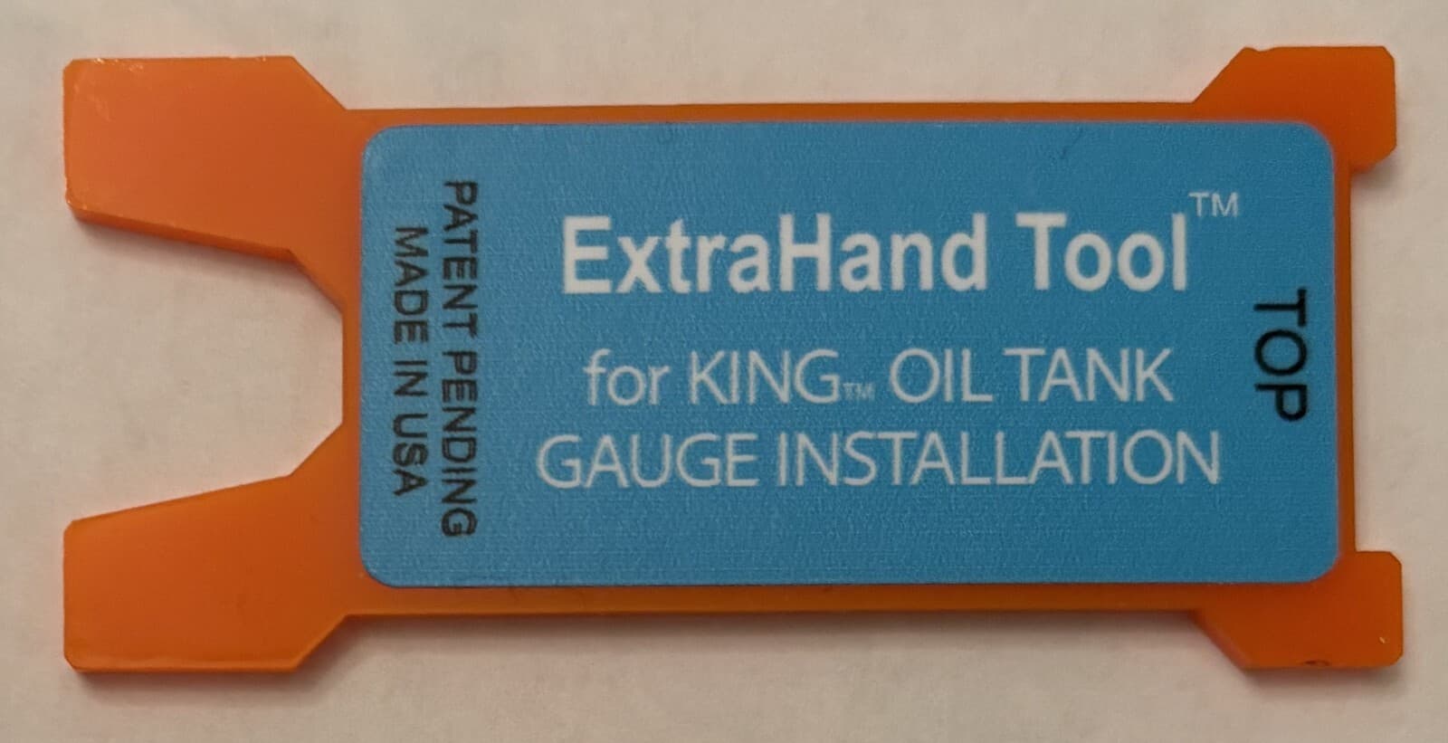 Prevents damage to the Beckett King oil tank gauge float arm during installation 3