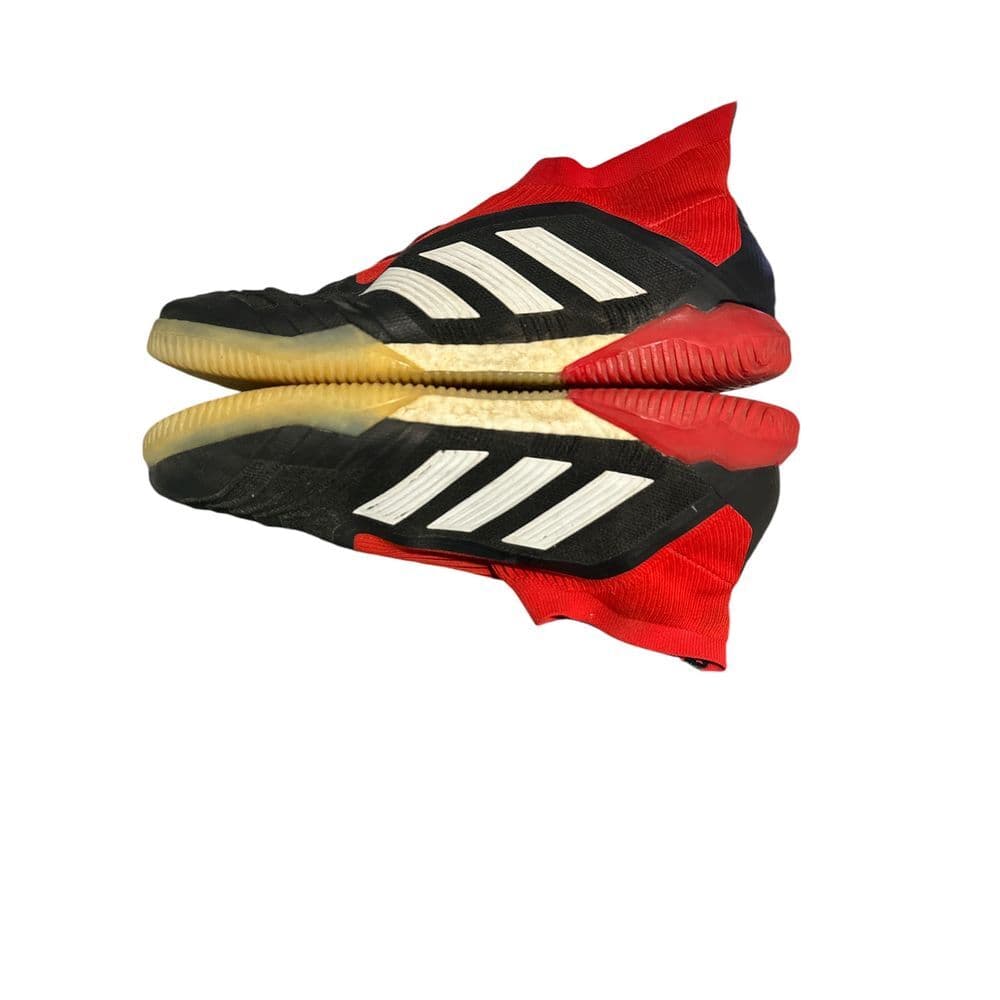Adidas Predator 18 Shoes Laceless Control Skin Red Black 6