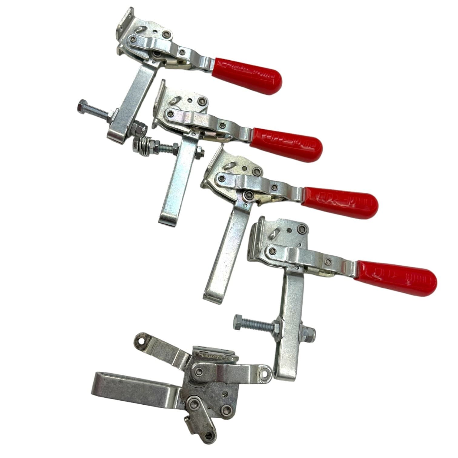 4 pcs Destaco Hold Down Clamps with Extra Head 2