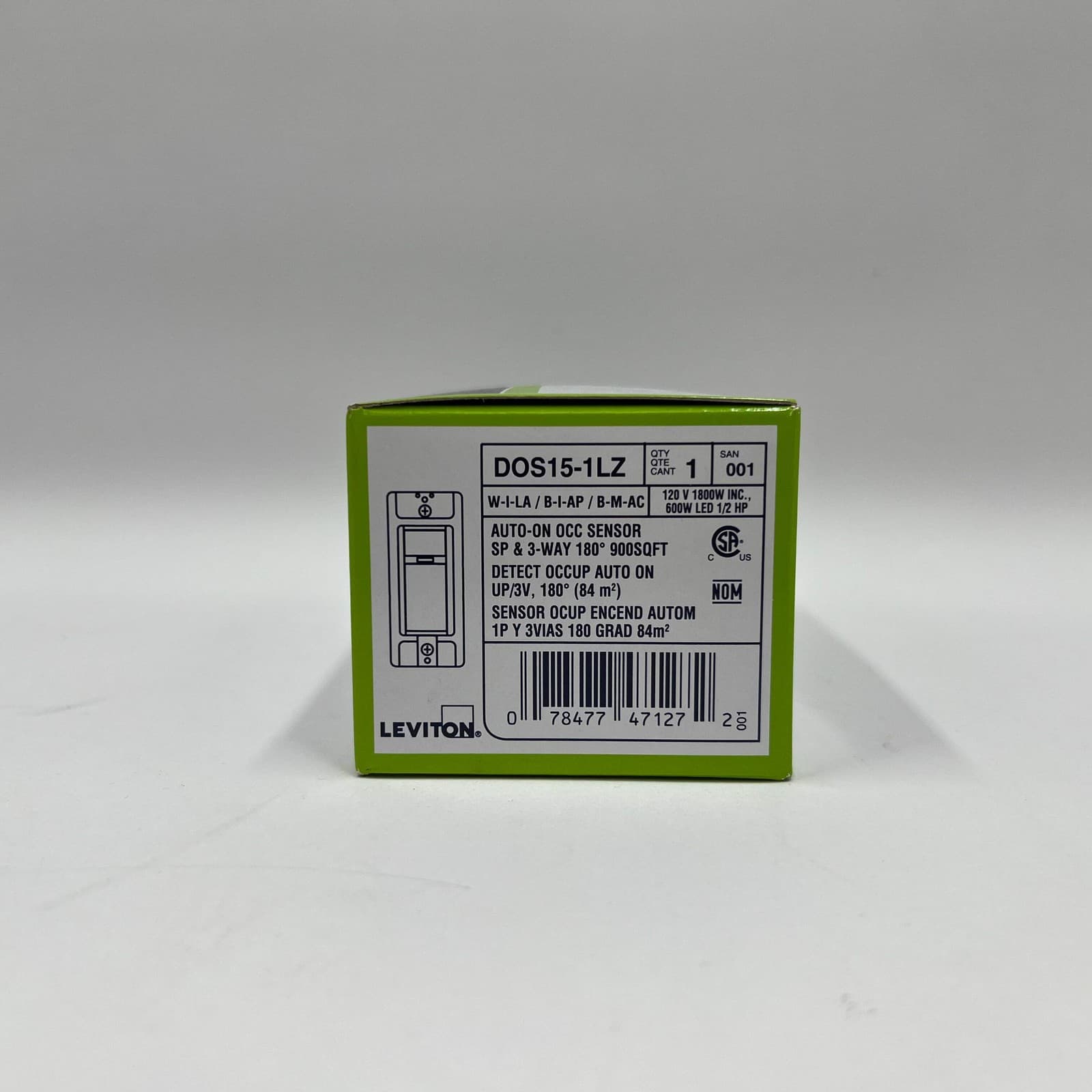 New Leviton Decora Motion Sensor DOS15-1LZ 5