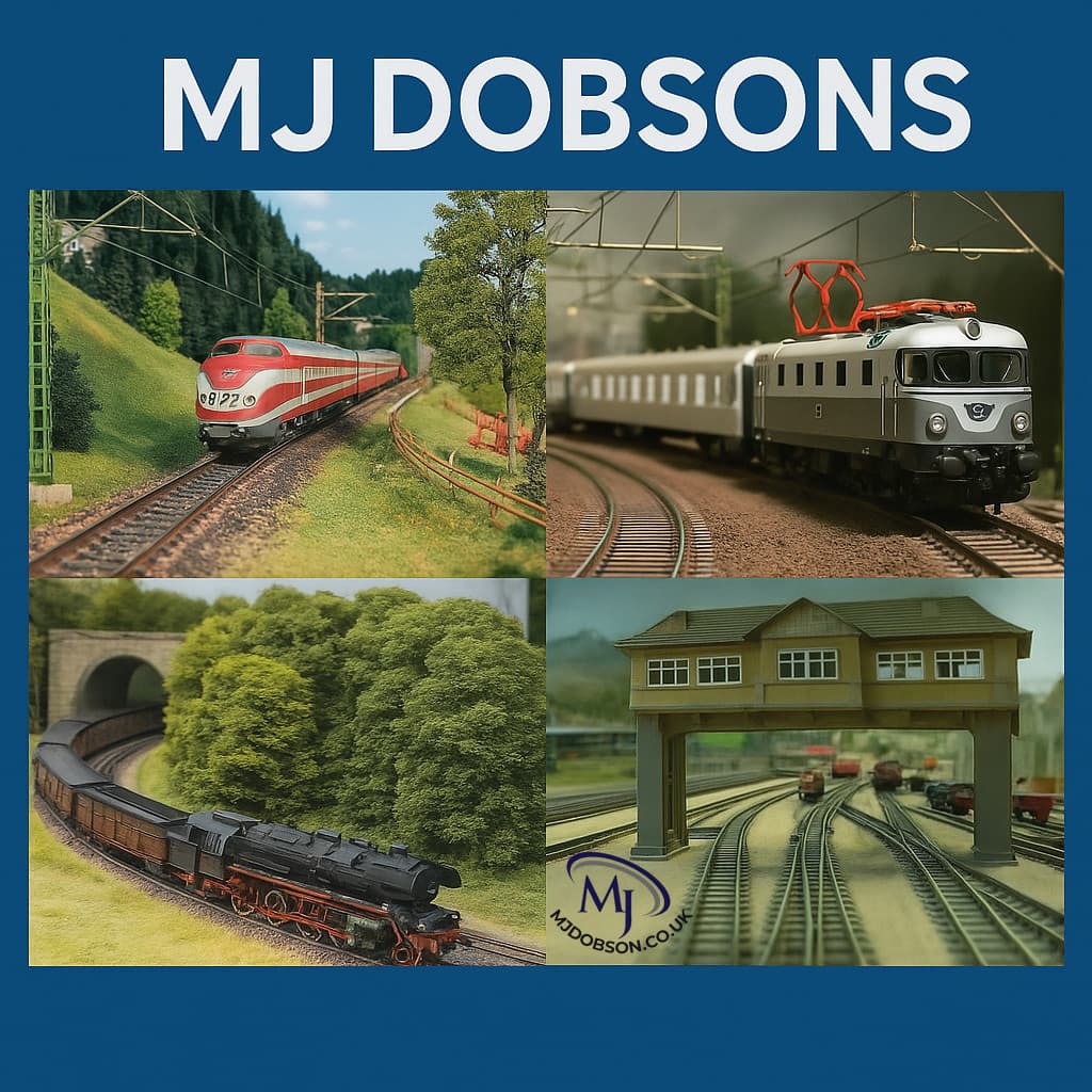 Model Train OO Gauge Hornby Model Train Plans – CAD Layout Designs USB 2