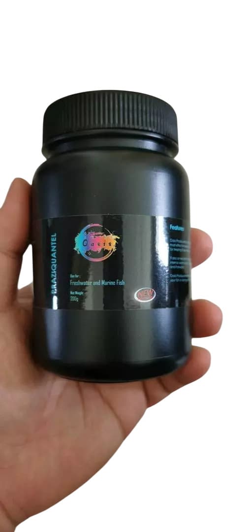 200g Fish Tank Parasite: Control Powder Deworm Management Praziquantel Fish 4