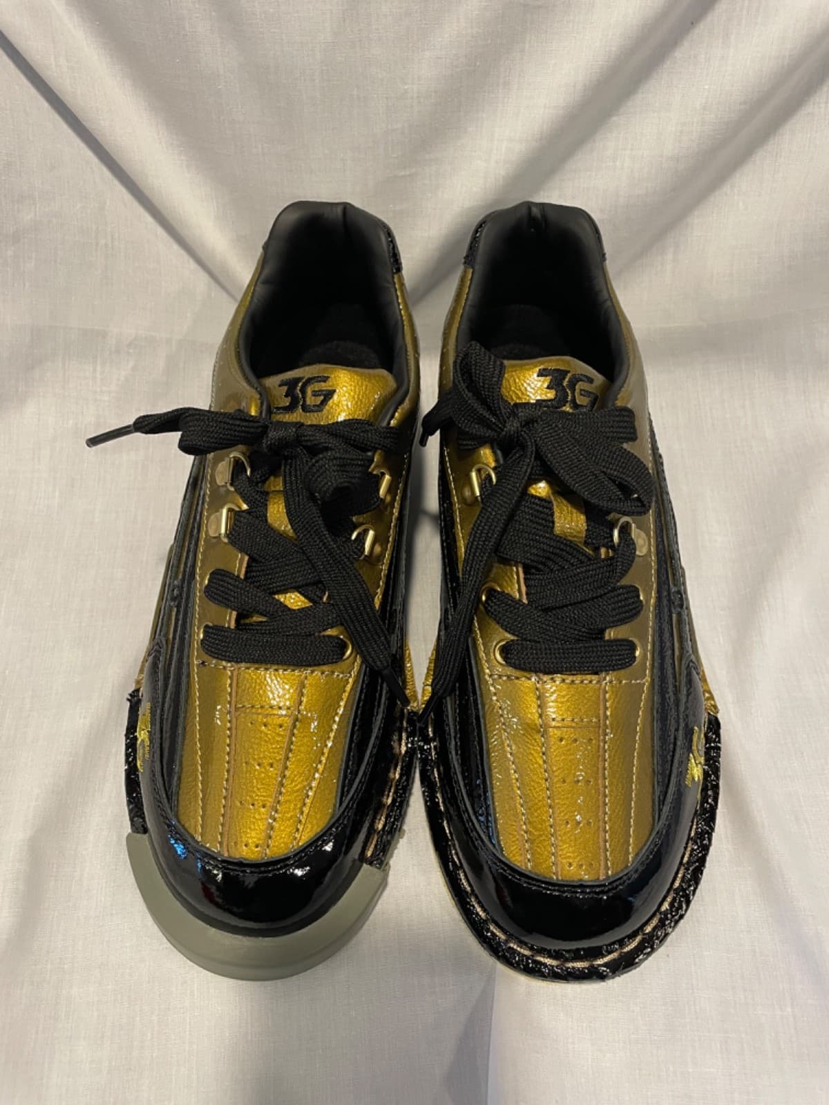 3G Bowling Shoes Mens 11.5 Belmo Tour S Gold Right Handed S3023 4