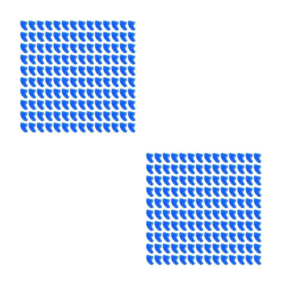  200 PCS Dog Claw Protectors Cat Nails Cover Grooming Tool Covers