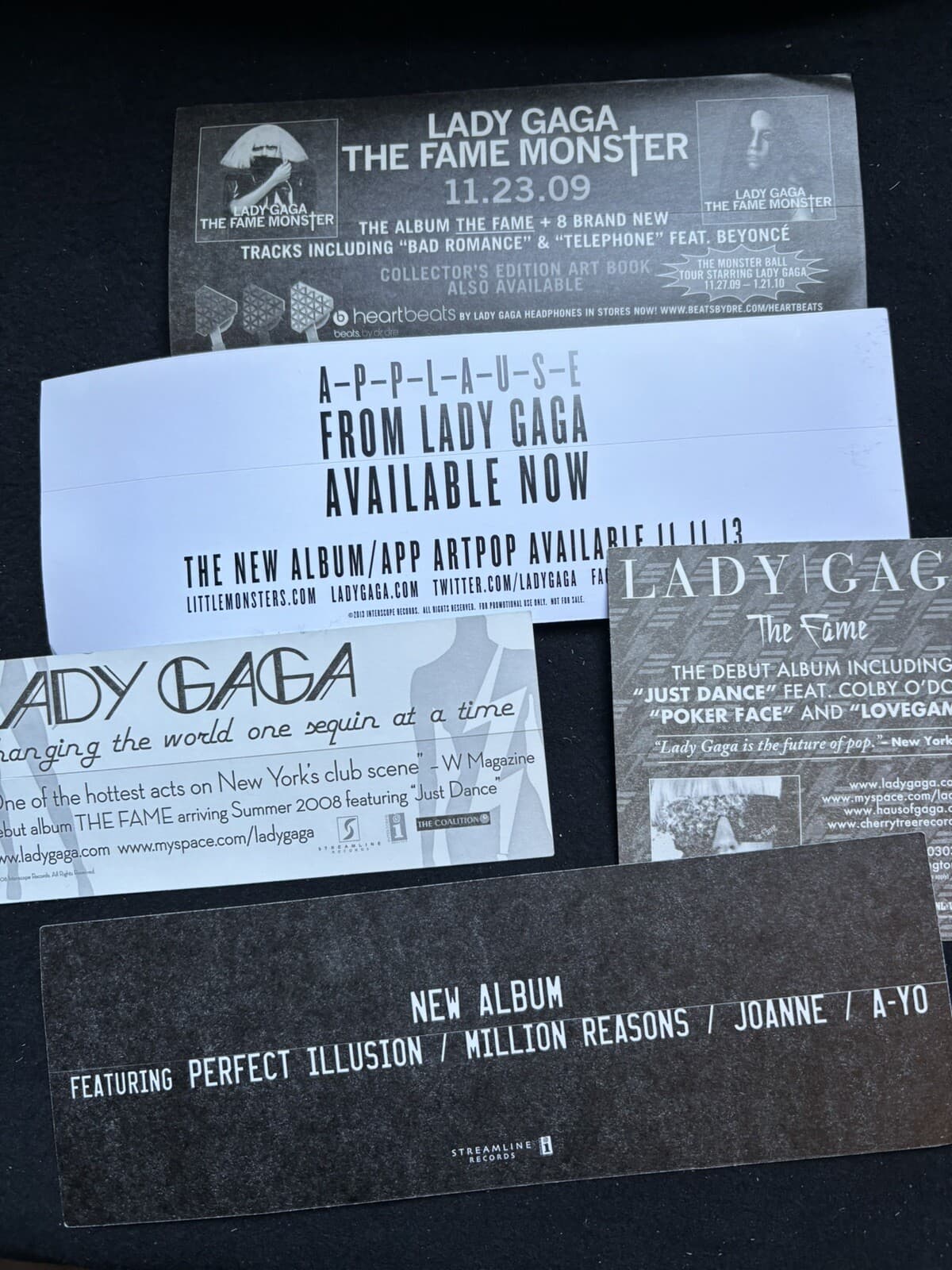 Lady Gaga Changing the World  Sticker  ( Lot of 5 ) +￼ Free flag sticker 3