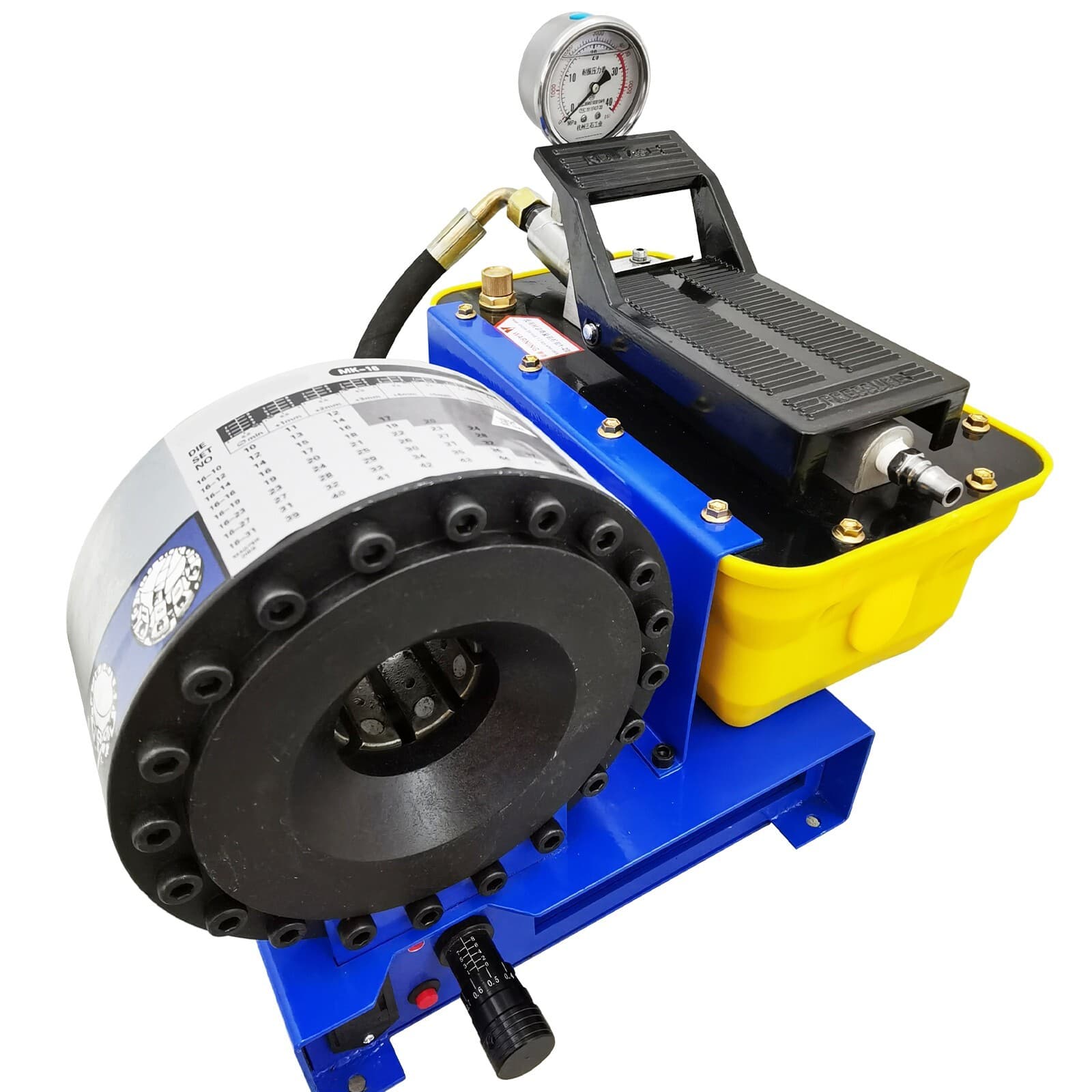 Portable Hydraulic Hose Crimping Machine 16Mpa Pressure for High Pressure Pipes 3