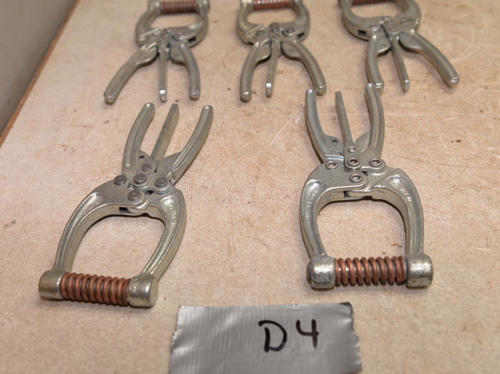 5 Destaco P/N 462 welding toggle squeeze clamp blacksmith knifemaker tool D4 5