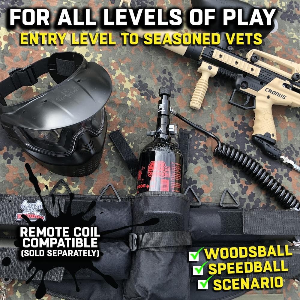 NEW Maddog 48ci 3000psi Aluminum Compressed Air HPA Paintball Tank N2 3