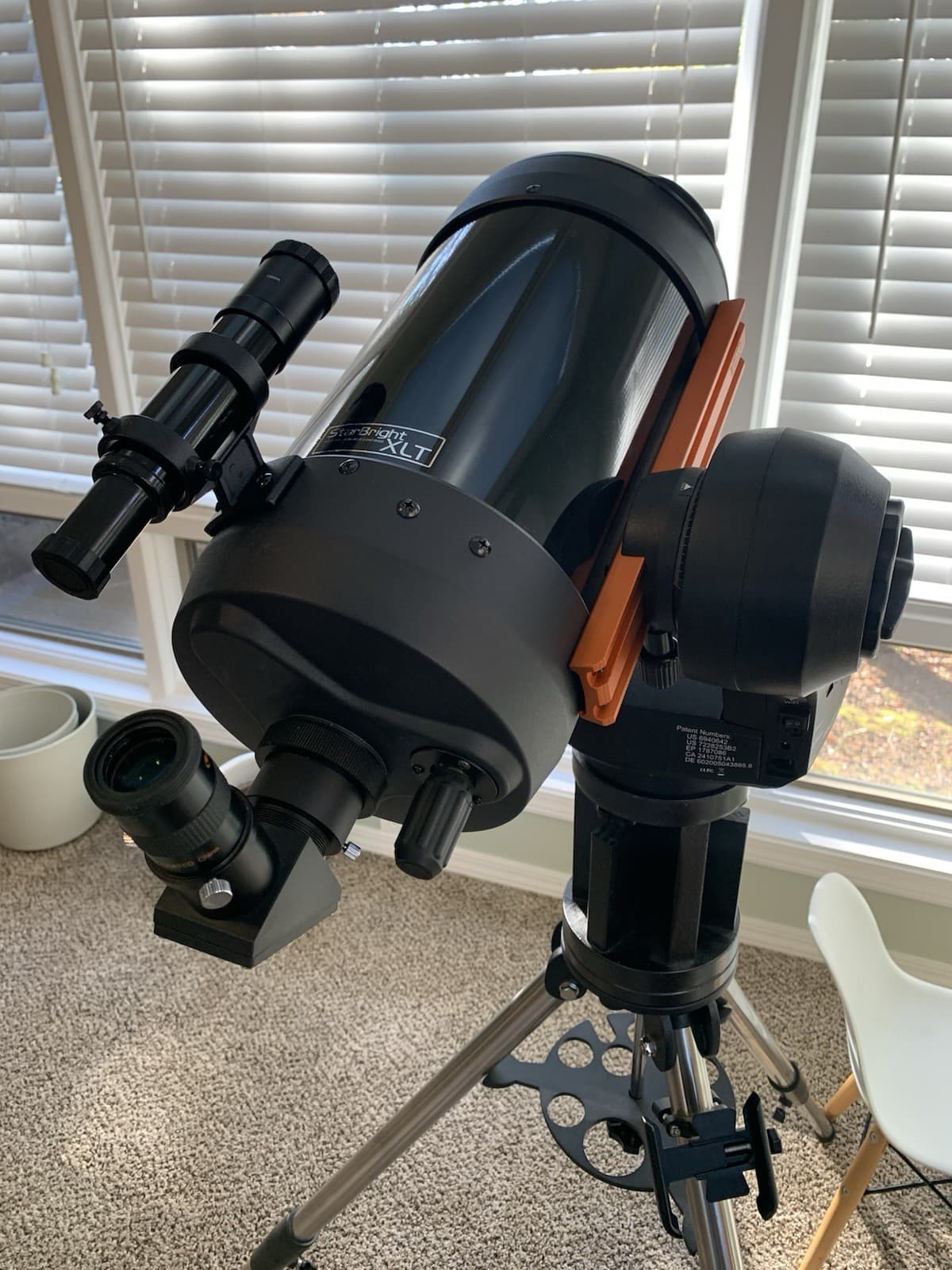 Celestron C6 telescope with Orion Computerized Goto mount with Wifi. 3