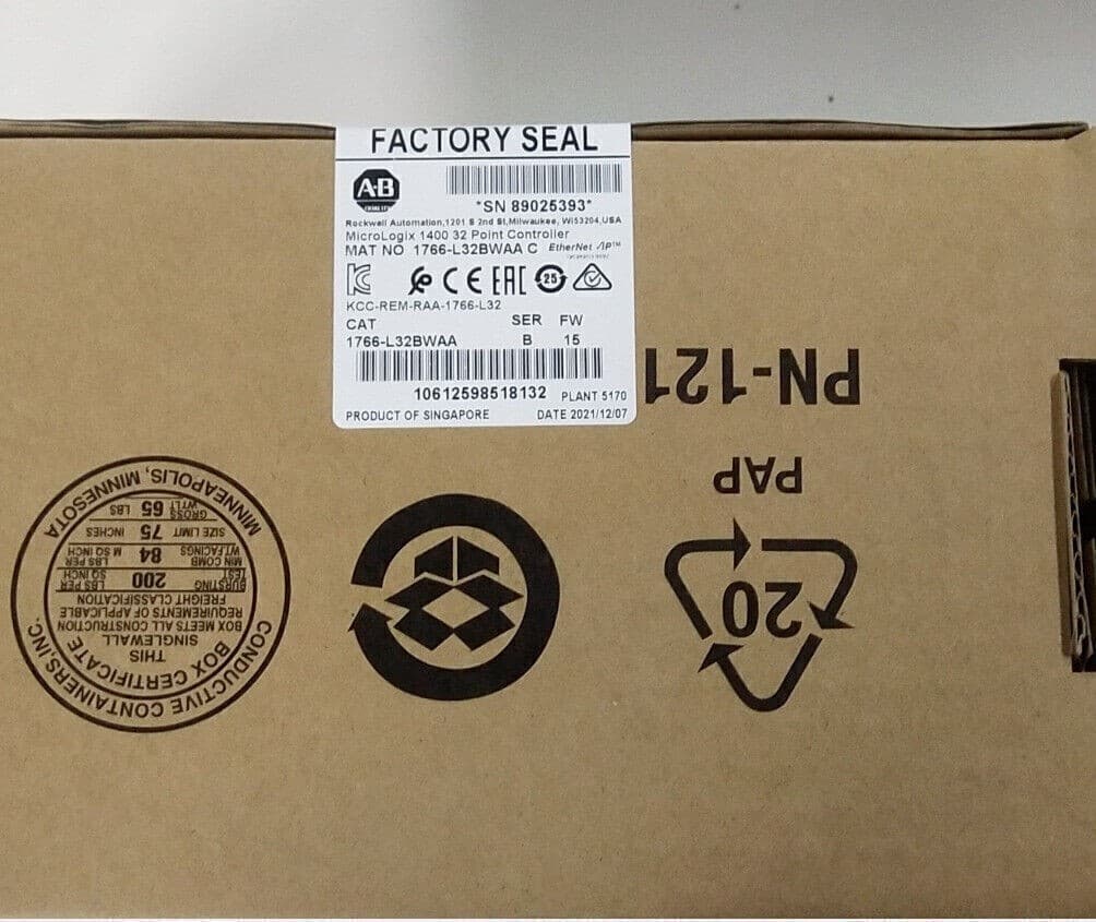 1766-L32BWAA New PLC 1766L32BWAA /B MicroLogix 1400 32 Pt Controller 2