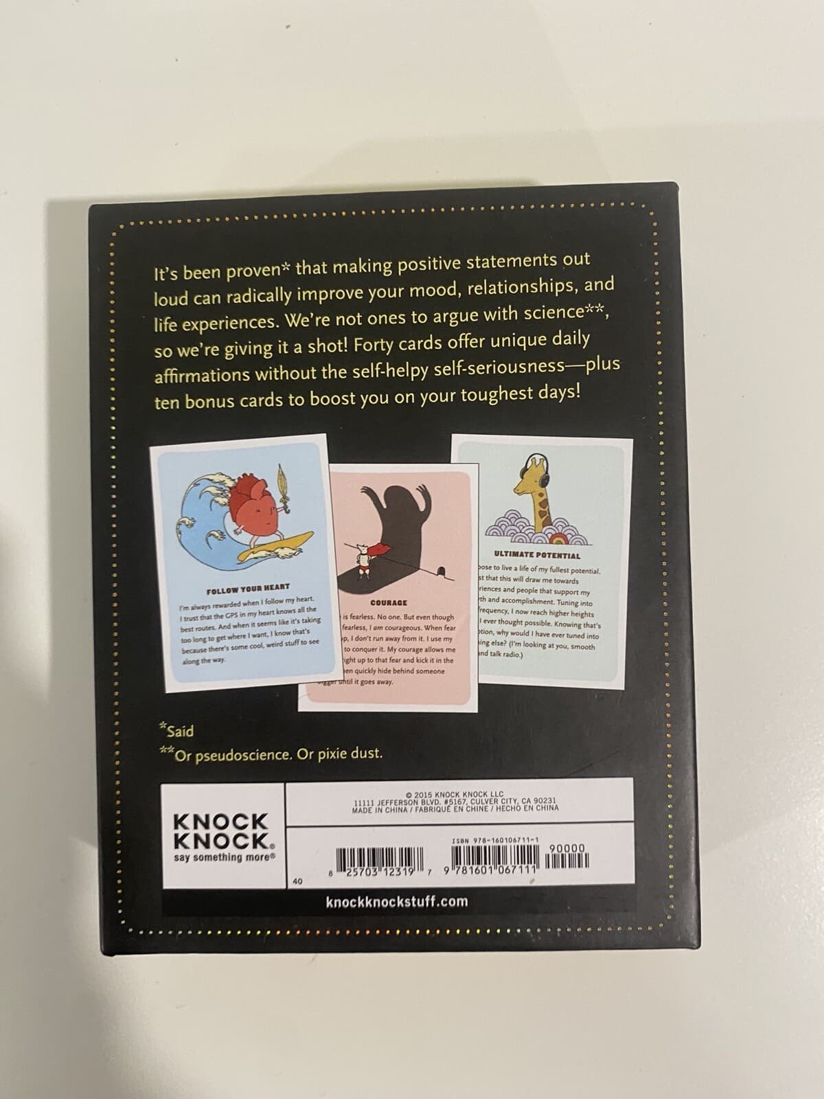 Affirmators Card Deck Self Help Affirmation Complete in box FREE SHIP 3