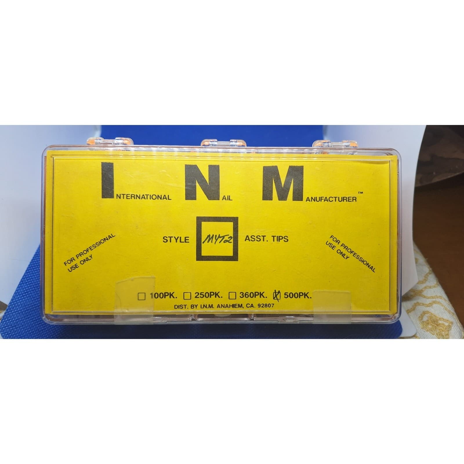 International Nail Manufacturer 500pc Professional Nail Assortment- Never used