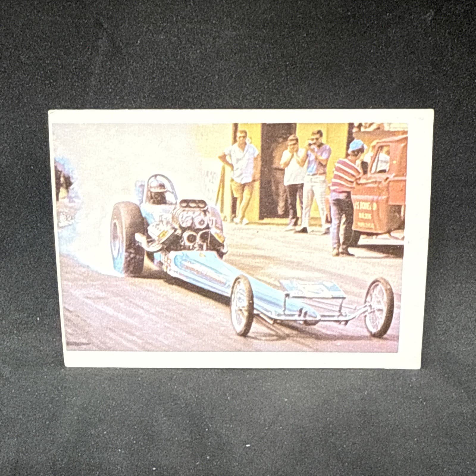 Vintage 1971 Sneaky Pete Robinson Top Fuel Dragster Car Fleer Drag Champs Card