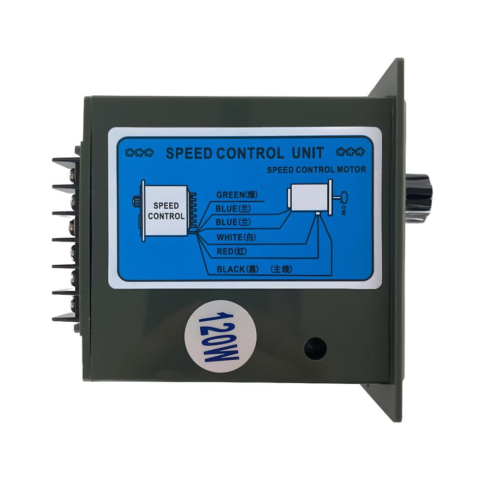 AC 110V 120W Electric Motor Speed Controller Reversible Switch Regulator Switch 6