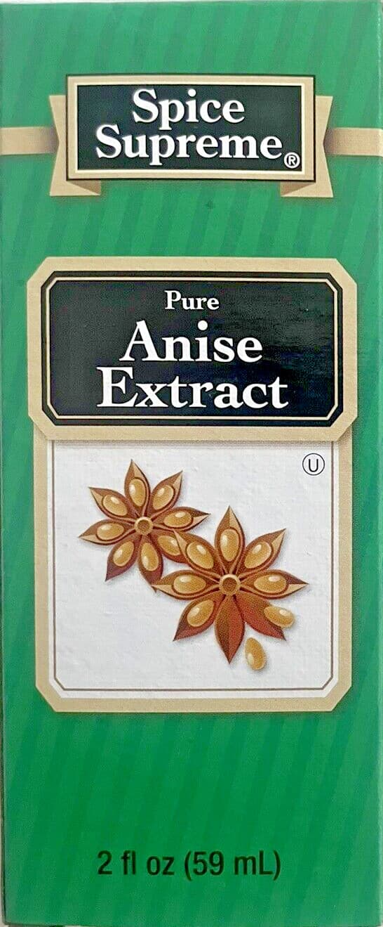 Lot of 24 Spice Supreme Pure Anise Flavor Extract 2 oz Super Fresh USA md   2027 4
