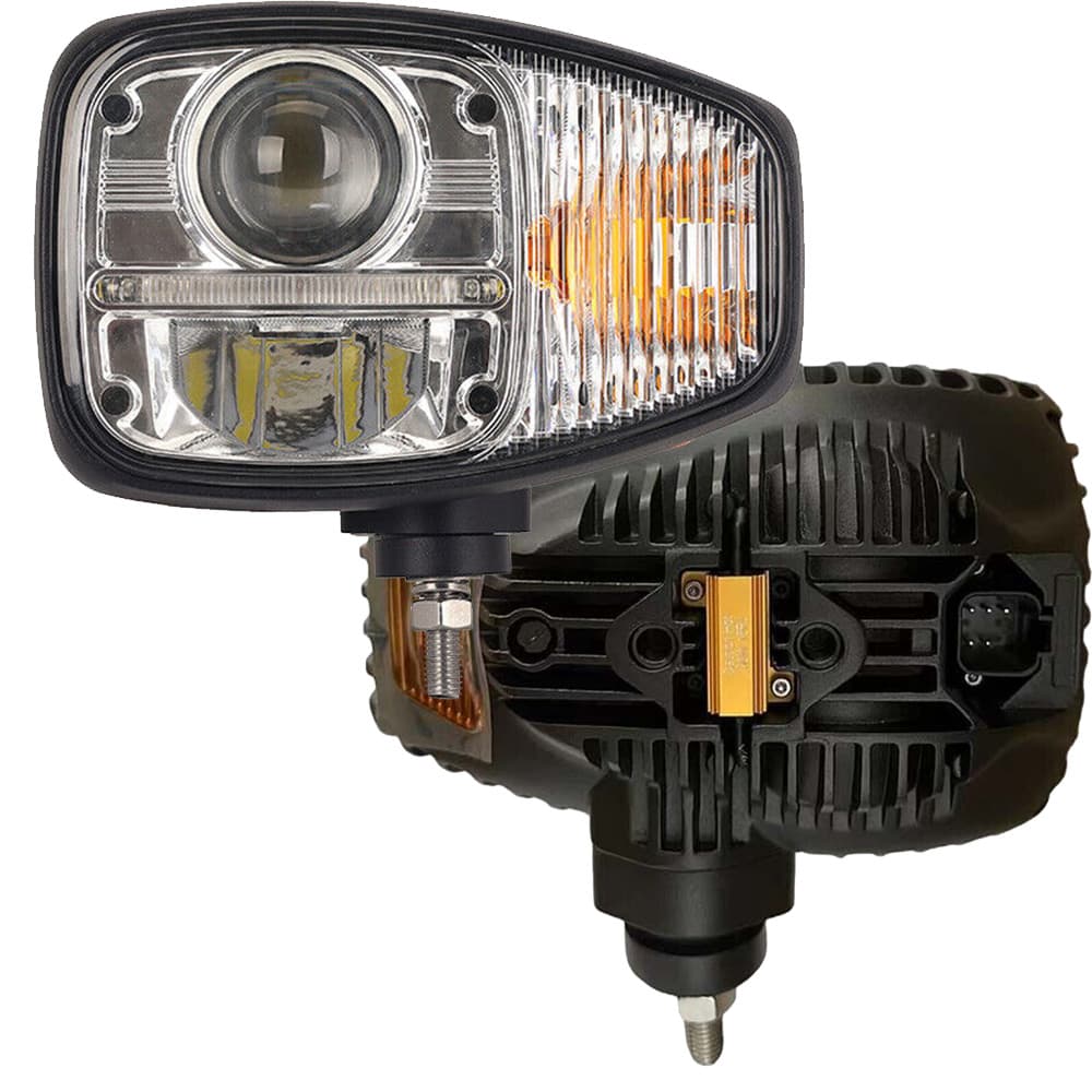 LED Headlight For Caterpillar Skid Steer Loader(s): 236D, 242D, 246C, 246D 2
