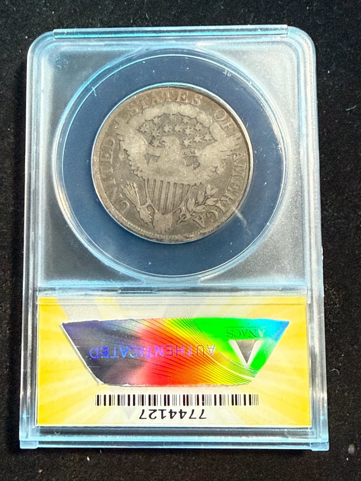 1803 DRAPPED BUST HALF DOLLAR  ANACS G 4 3