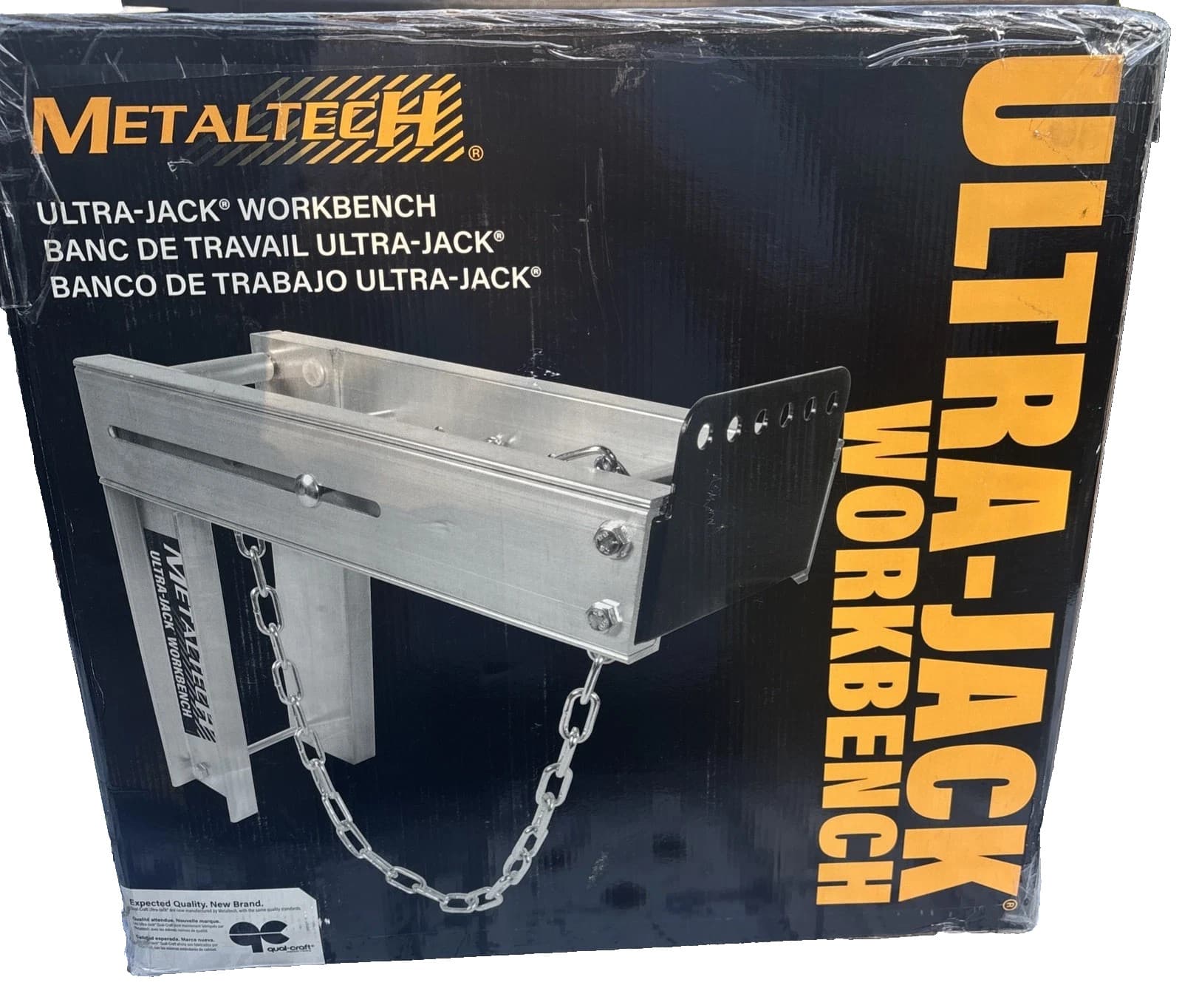 NEW MetalTech Ultra-Jack 17-1/2 in. W x 7-3/4 in. D x 20-3/4 in. H Aluminum Work 2