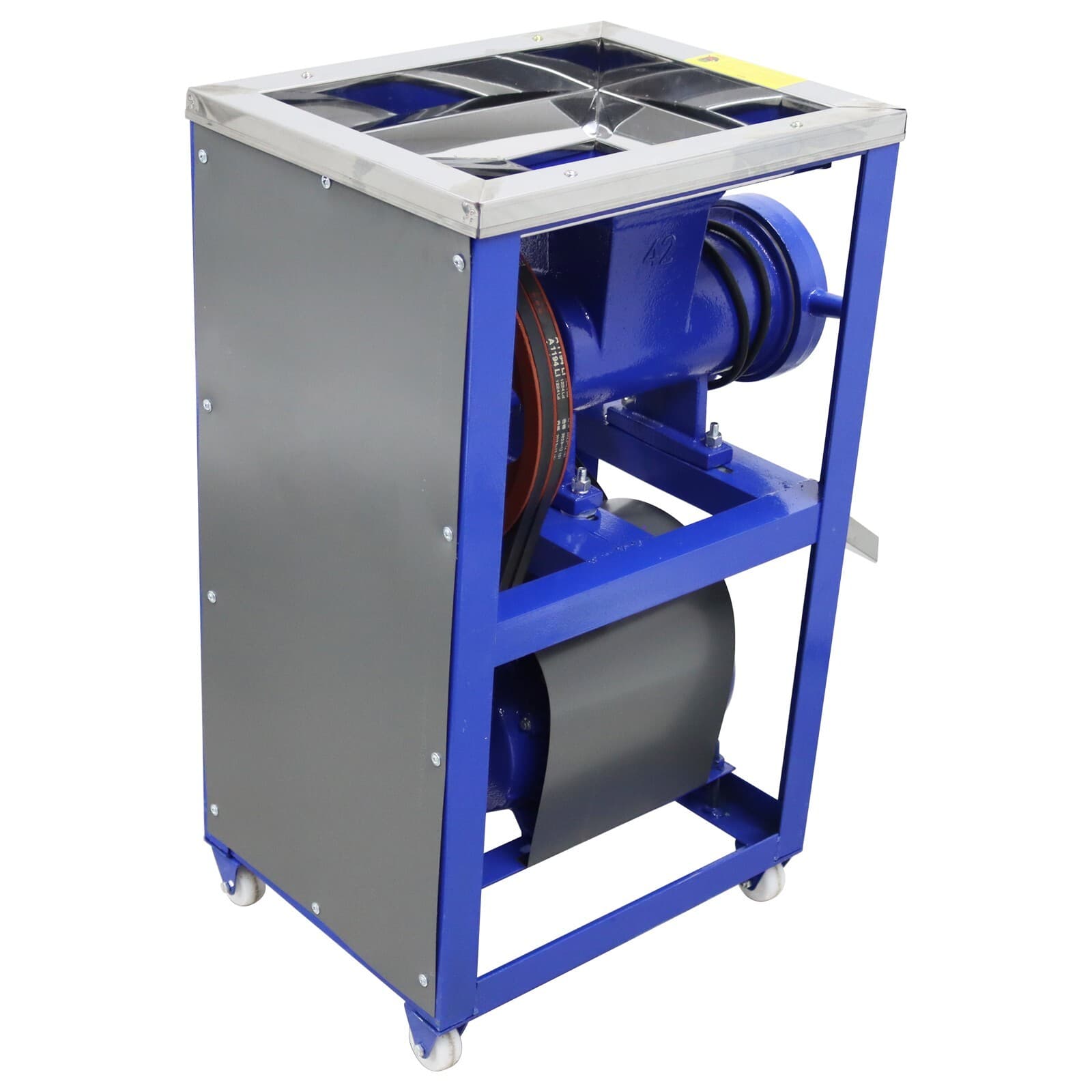 220V Electric Movable Bone Crusher Meat Grinder Model 42 200-230kg/h 2.2kW 3