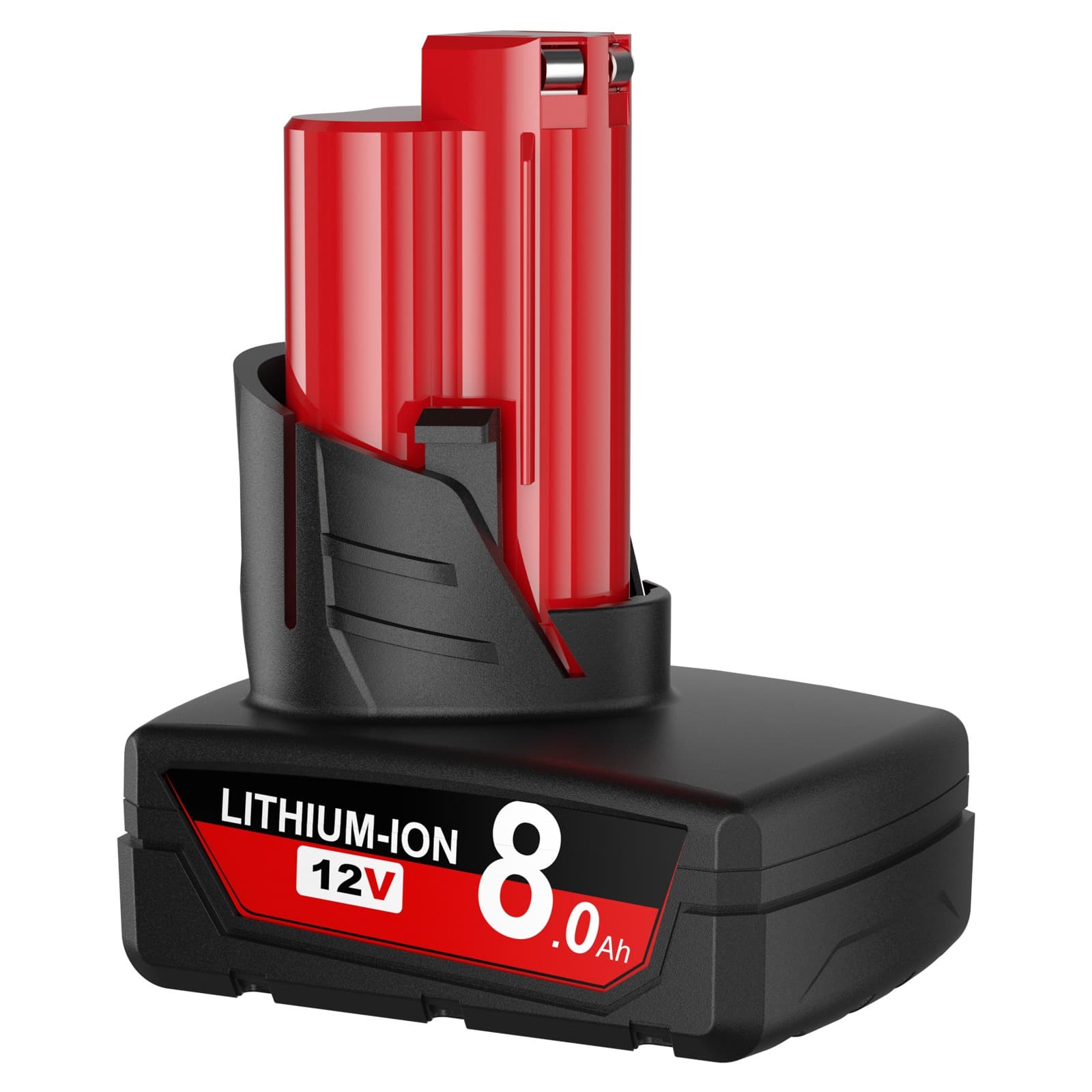 2Pack For Milwaukee for M12 LITHIUM 8.0Ah Extended Capacity Battery 48-11-2460 4