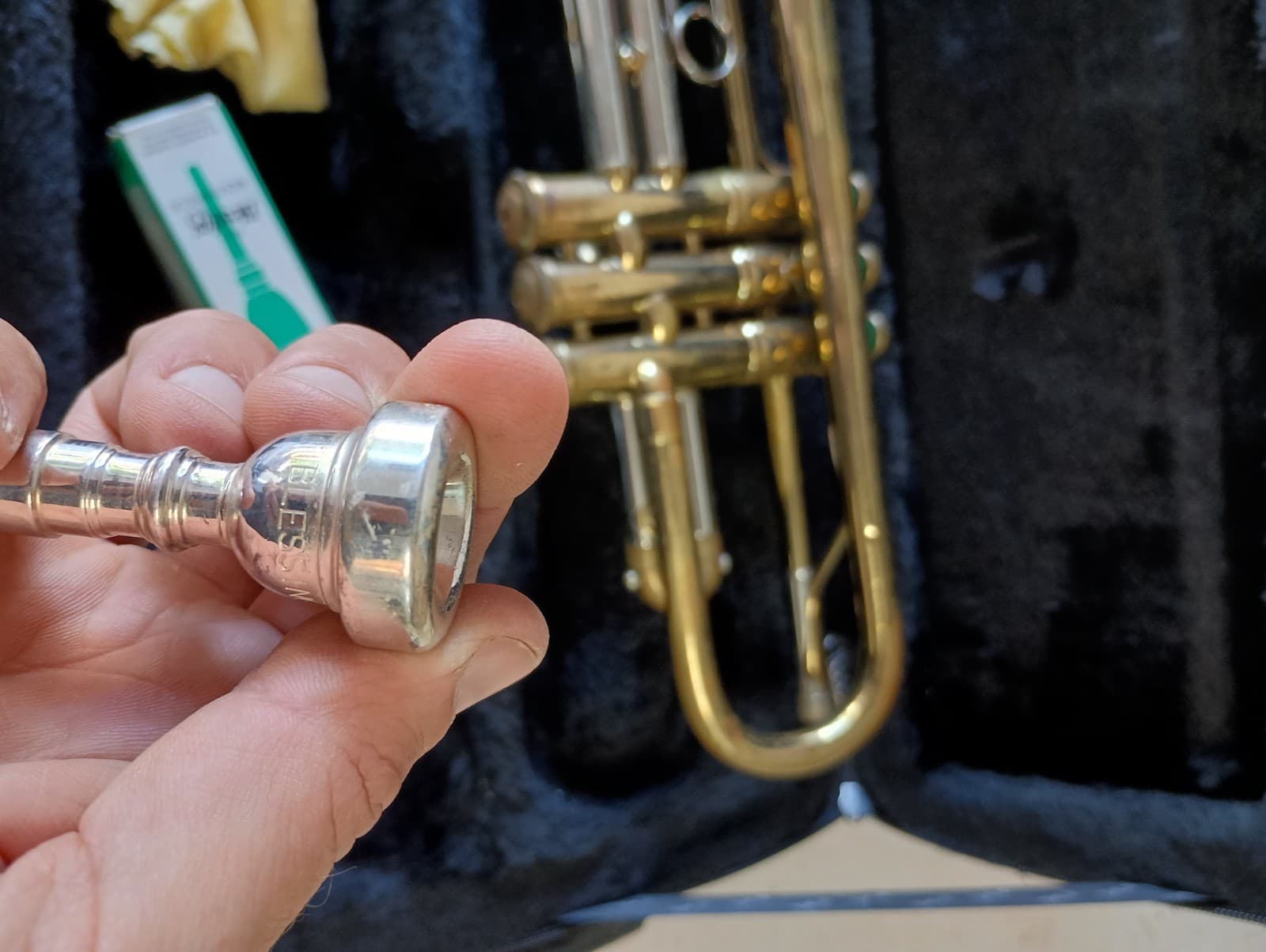 Besson 2-20 Trumpet Untested In Hard Case Sold As Is MADE IN ENGLAND FREE SHIP 5