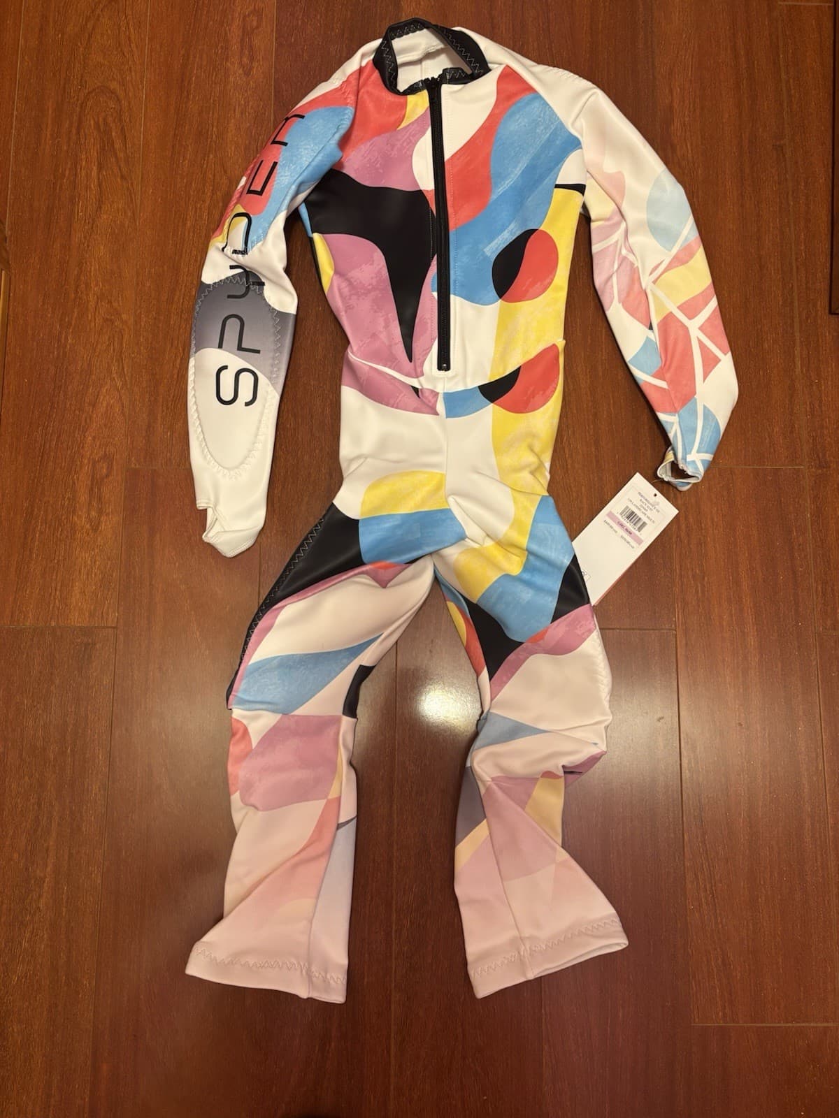 Spyder Kids' Ski Race Suit Performance GS Padded FIS Certified in Size 6/8 3