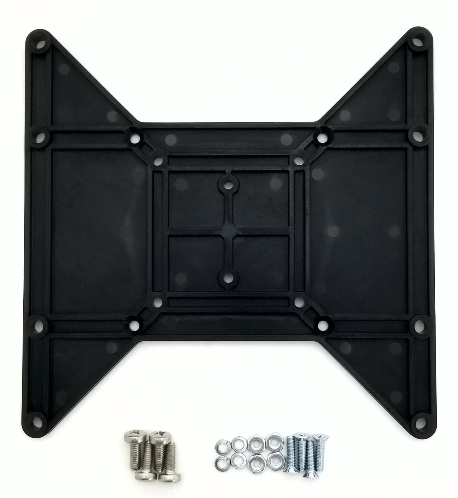 Polymer VESA Adapter Plate Includes 200x200mm, 200 x 100, 100 x 100, and 75x75mm 2