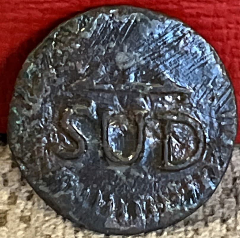 1812 Two Real SUD Coin A45 4