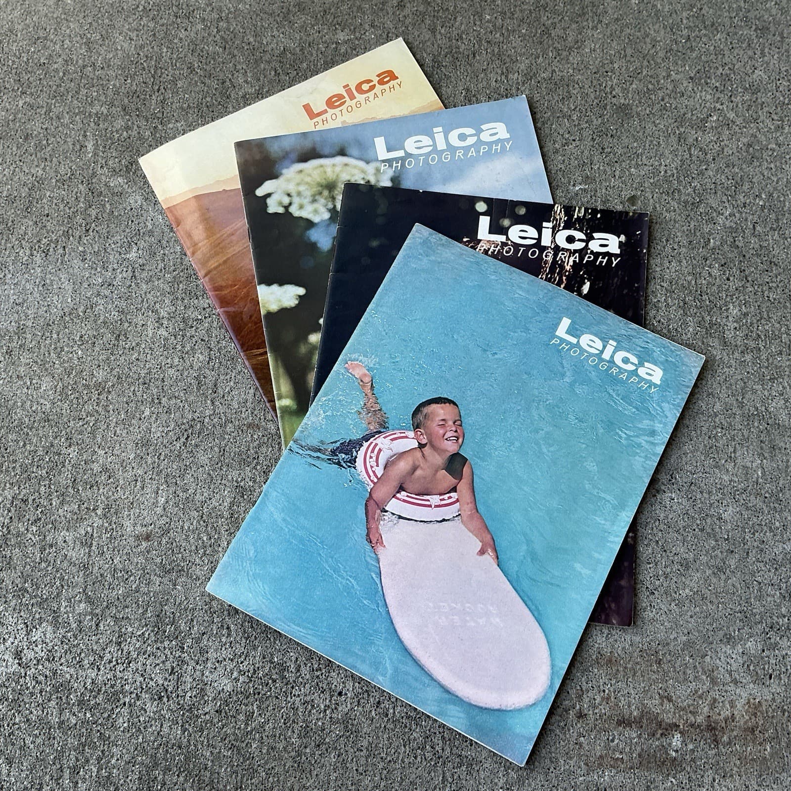 1962 Vintage LEICA FOTOGRAPHIE MAGAZINE Lot Of 4 Photography Camera MCM