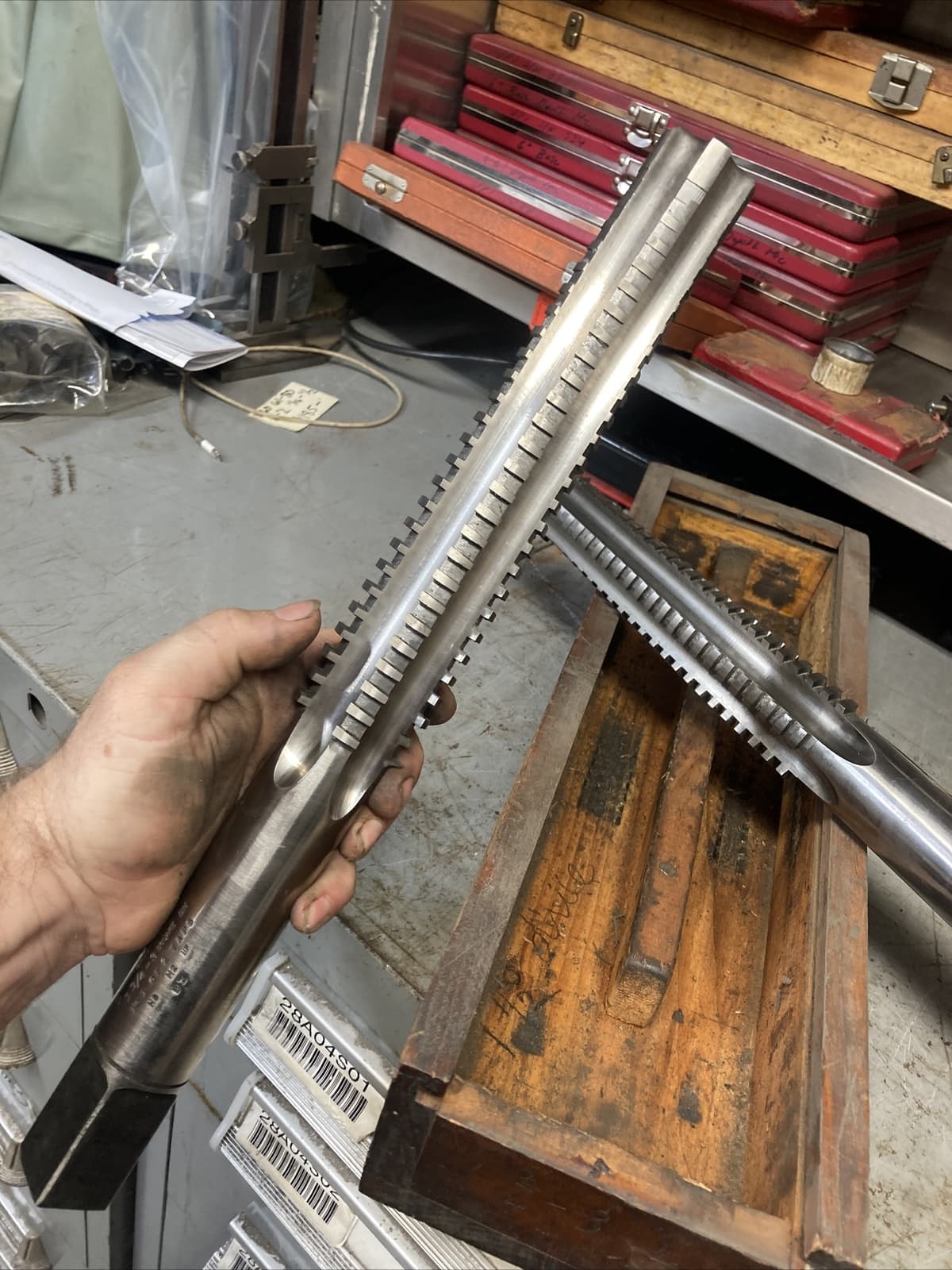 GTD 1-3/4” - 3 Square Thread LH 2pc Tap Set Greenfield Tap Die USA 3