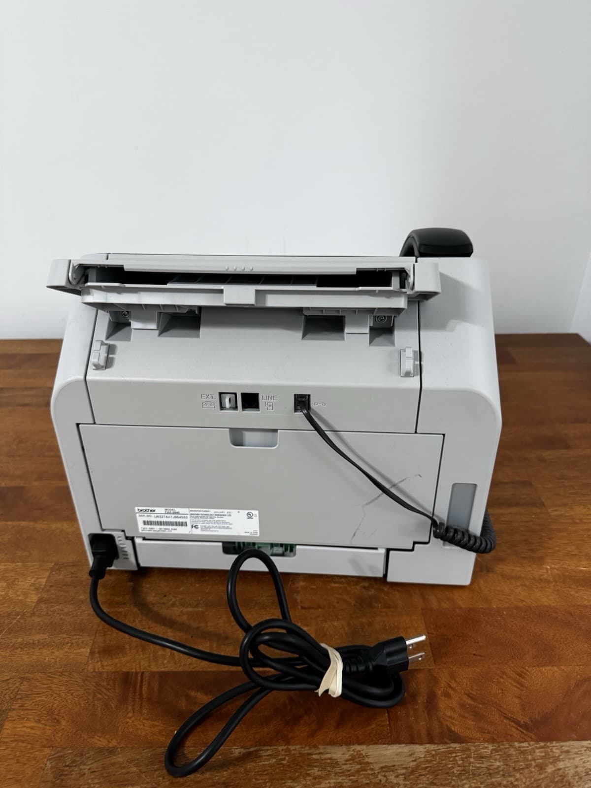 brother laser fax Machine super g3 intellifax 2840 Tested Works 4