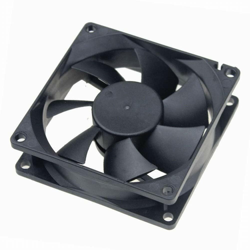 DC 12V 80mm Cooling fan 2Pin 43.6CFM 80mmx25mm for CPU Computer Printer Gdl8025S 2
