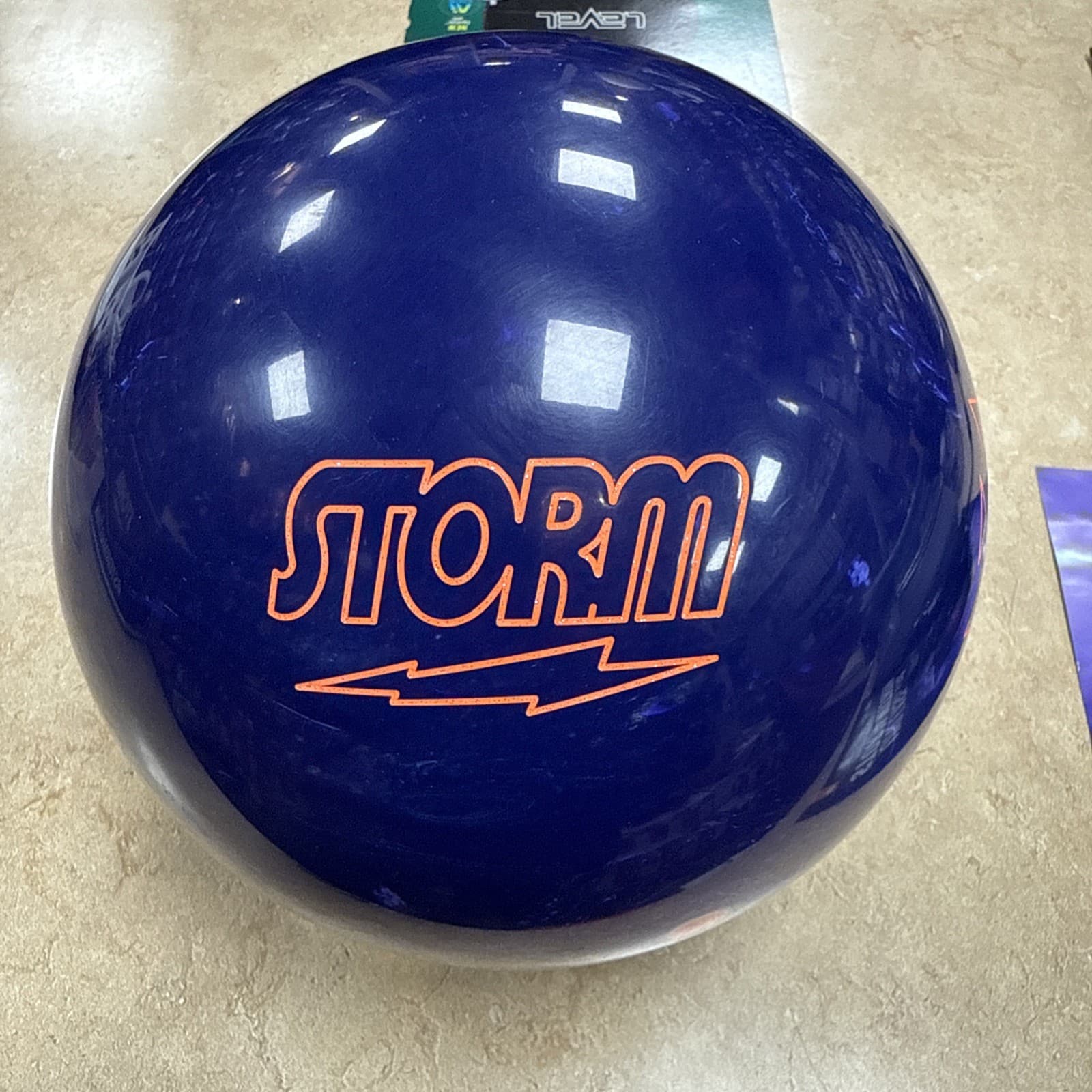 14lb Storm The Code II 1st Quality Overseas International Bowling Ball RARE NEW! 3
