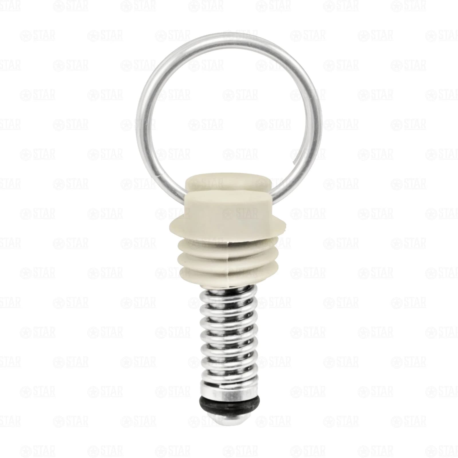 Replacement PRV Pressure Release Valve with Pull Ring for Corny Keg Lid 5