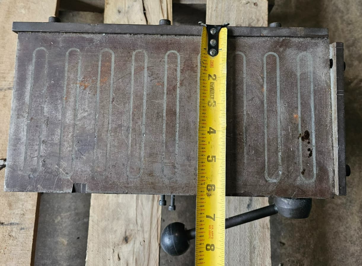 Robbins Co. A-10 Articulating Base Compound Magnetic Chuck 6" x 12" 6