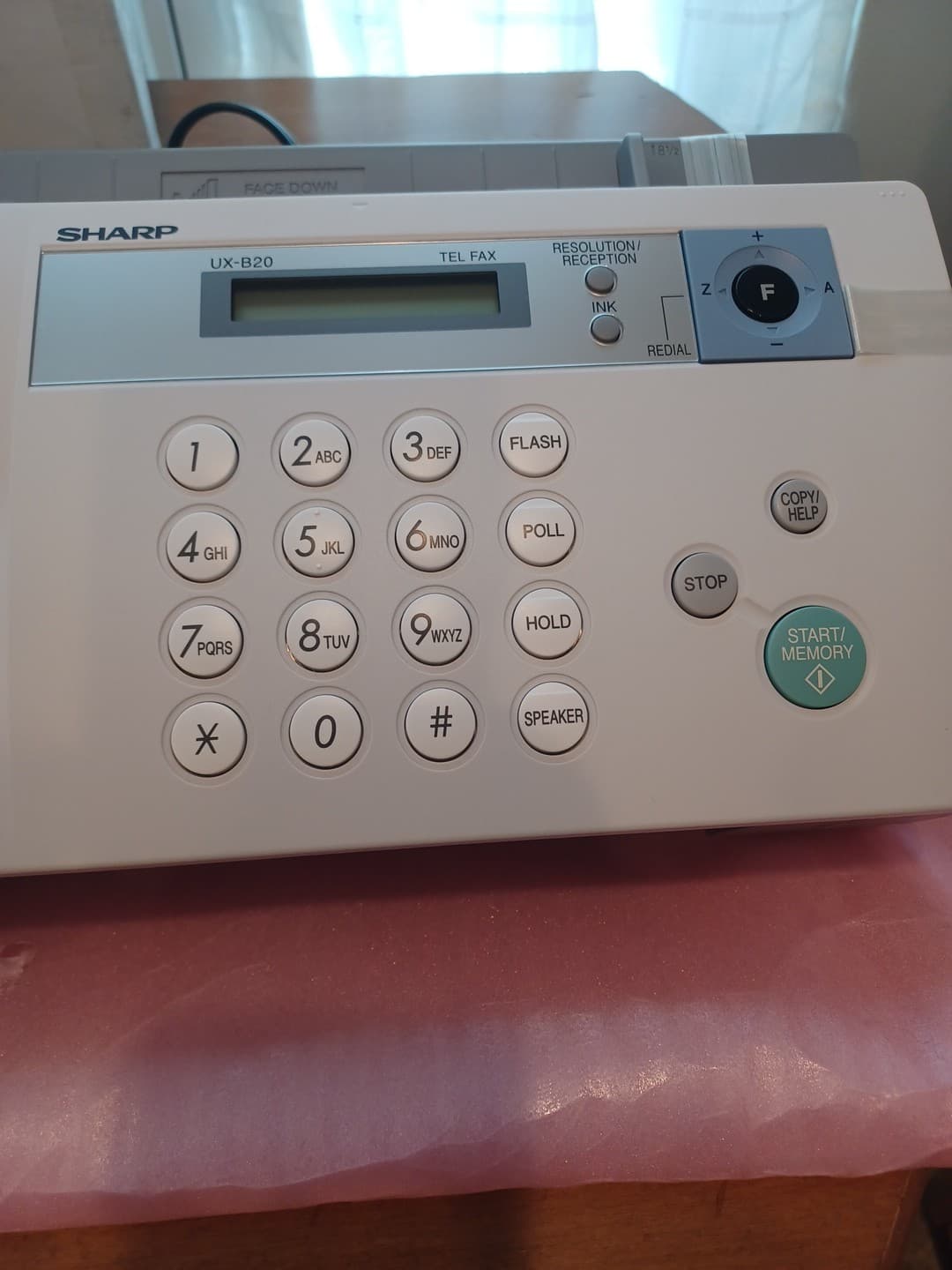 Sharp UX B20 Inkjet Fax Facsimile Machine for Small & Home Office NOS Untested 5