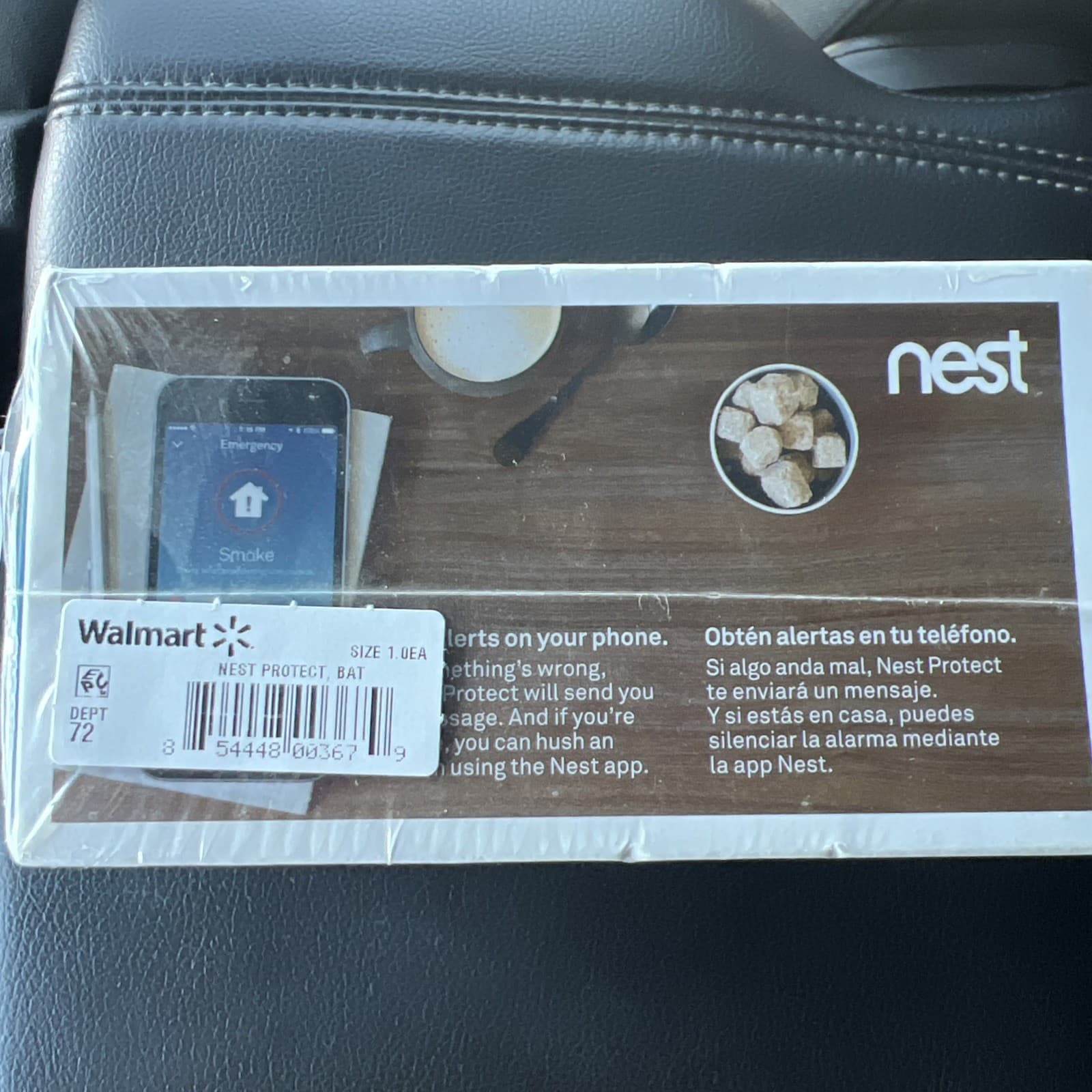 Google Nest Protect Smoke Alarm Smoke Carbon Monoxide Detector S3000BWES SEALED 4