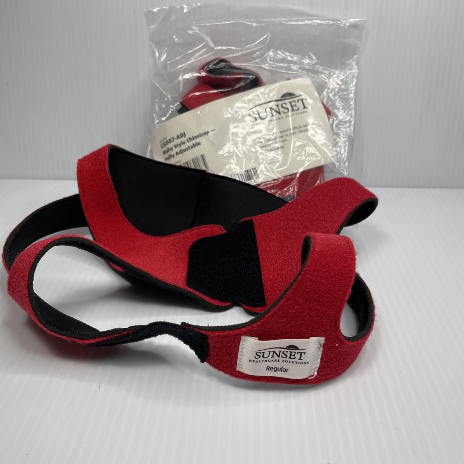 SUNSET Healthcare Solutions Ruby Style Chinstrap - Fully Adjustable - CS007-ADJ