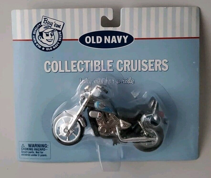 OLD NAVY COLLECTIBLE CRUISERS VINTAGE MOTORCYCLE MODEL KAWASAKI VULCAN